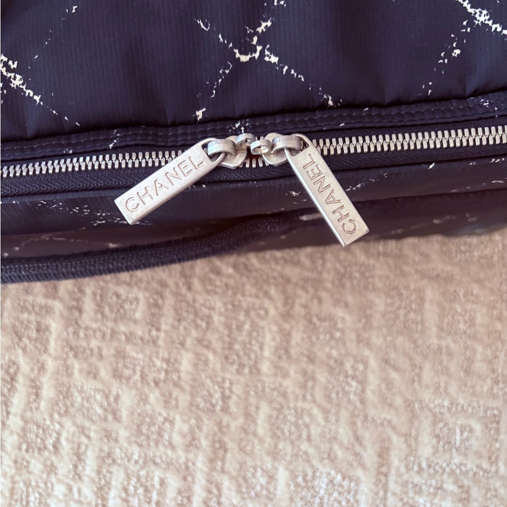 CHANEL Nylon Travel Trolley Rolling Luggage - Picture 7 of 10